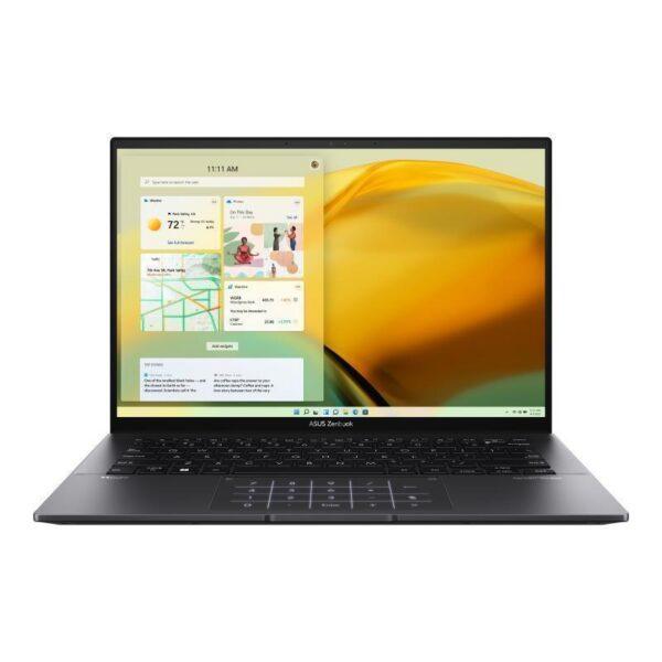 Notebook|ASUS|ZenBook Series|UM3402YA-KM774W|CPU  Ryzen 5|7430U|2300 MHz|14"|2880x1800|RAM 16GB|LPDDR4x|SSD 512GB|AMD Radeon Graphics|Integrated|ENG|NumberPad|Card Reader microSD|Windows 11 Home|Black|1.35 kg|90NB1271-M00B60 - Image 2