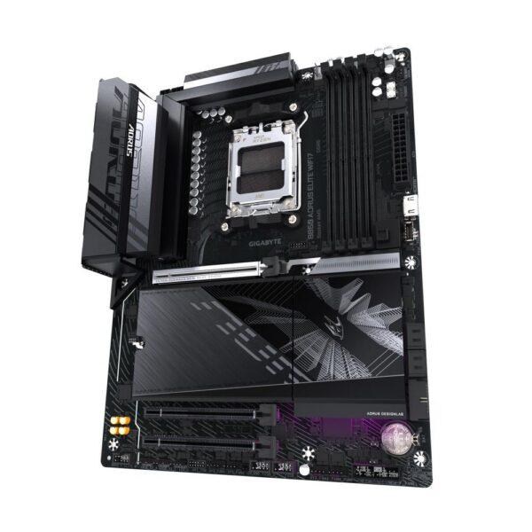 Mainboard|GIGABYTE|AMD B850|SAM5|ATX|Memory DDR5|Memory slots 4|2xPCI-Express 3.0 16x|1xPCI-Express 5.0 16x|3xM.2|1xDisplayPort|4xUSB 2.0|7xUSB 3.2|1xUSB-C|1xOptical S/PDIF|1xRJ45|2xAudio port|B850AELITEWF71.1 - Image 4
