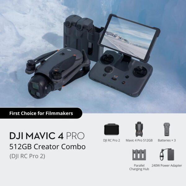 Drone|DJI|Mavic 4 Pro 512GB Creator Combo (DJI RC Pro 2)|Consumer|CP.MA.00000847.02 - Image 2
