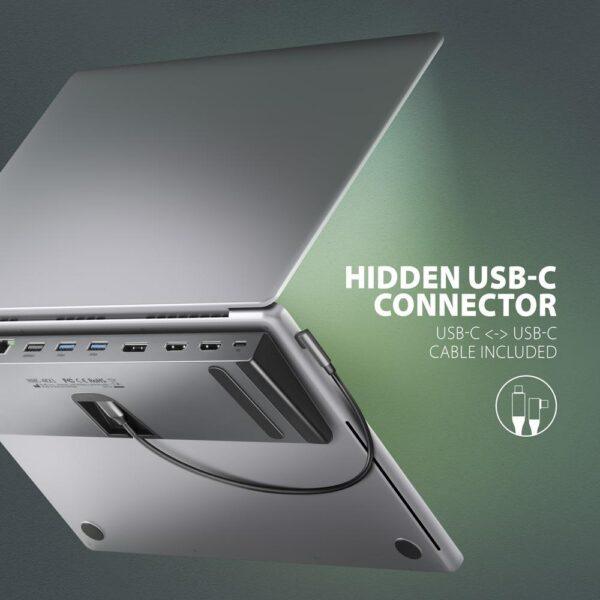 NB ACC DOCKING STATION/11IN1 HMC-4KX3 AXAGON - Image 3