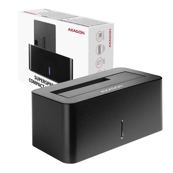 HDD ACC DOCK STATION USB3.2/2.5"/3.5" SATA ADSA-SN AXAGON - Image 3
