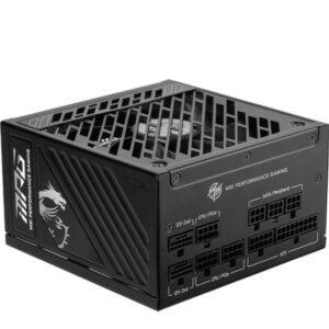 Power Supply|MSI|MPG A1000GS PCIE5|1000 Watts|Efficiency 80 PLUS GOLD|MPGA1000GSPCIE5
