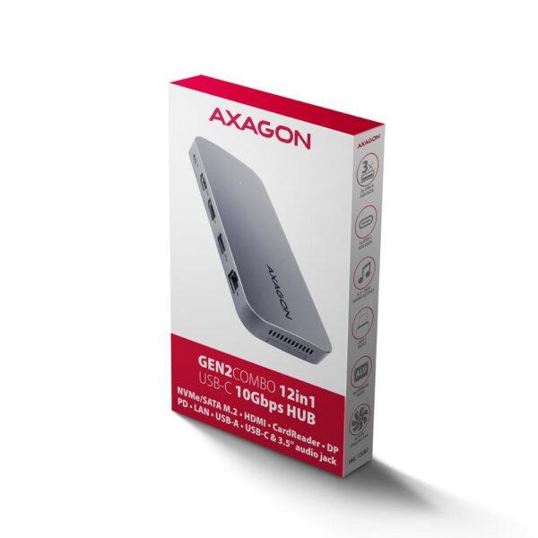 NB ACC DOCKING STATION/12IN1 HMC-12GM2 AXAGON - Image 2