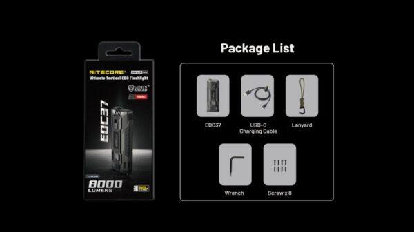 FLASHLIGHT EDC SERIES/EDC37 NITECORE - Image 4
