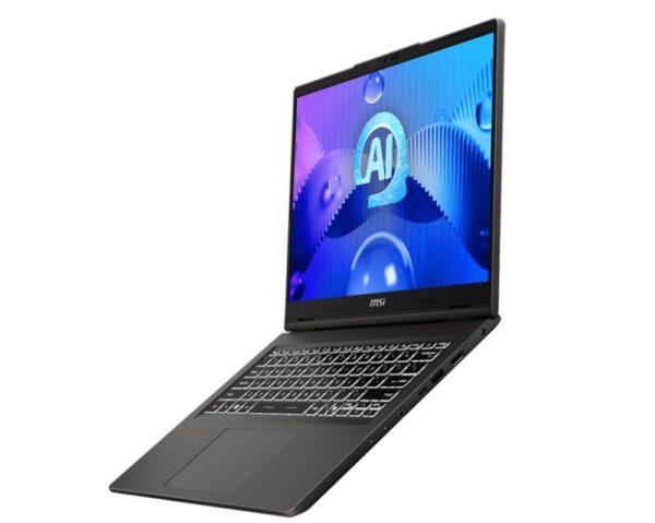 Notebook|MSI|Venture 14 AI A1MG|CPU  Core Ultra|u7-155H|3800 MHz|14"|2880x1800|RAM 32GB|DDR5|5600 MHz|SSD 2TB|Intel Iris Xe Graphics|Integrated|ENG|Windows 11 Home|Grey|1.5 kg|VENTURE14AIA1MG-016NL - Image 4