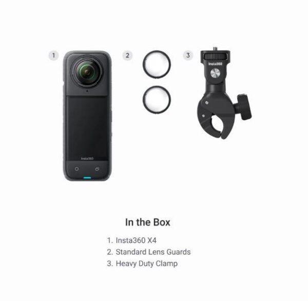 ACTION CAMERA X4 MOTO BUNDLE/CINSABMA/MOTO INSTA360 - Image 5
