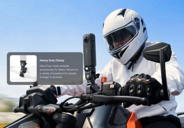 ACTION CAMERA X4 MOTO BUNDLE/CINSABMA/MOTO INSTA360 - Image 6