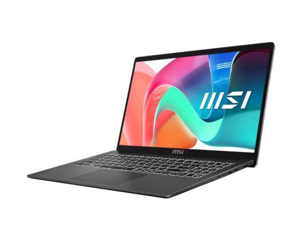 Notebook|MSI|Modern|15 F13MG|CPU  Core i3|i3-1315U|1200 MHz|15.6"|1920x1080|RAM 16GB|DDR4|SSD 512GB|Intel Iris Xe graphics|Integrated|ENG|Card Reader Micro SD|Windows 11 Home|Platinum Grey|1.7 kg|MODERN15F13MG-473NL - Image 2