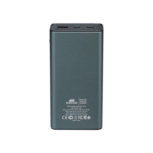 POWER BANK USB 20000MAH/VA1022 RIVACASE - Image 3