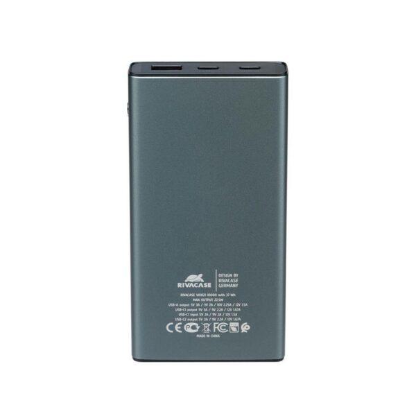 POWER BANK USB 10000MAH/VA1021 RIVACASE - Image 3