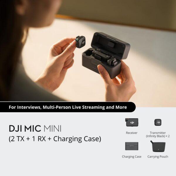 CAMERA ACC MIC MINI 2TX+1RX/CP.RN.00000433.03 DJI - Image 2