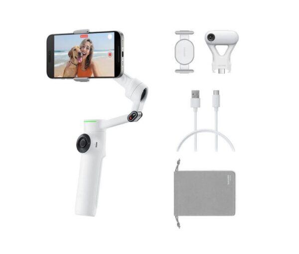 GIMBAL FLOW 2 PRO AI TRACKER/CINSABQB/TRUCKERWHITE INSTA360