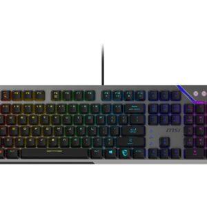 KEYBOARD GAMING BLACK US/STRIKE 600 SILENT MSI
