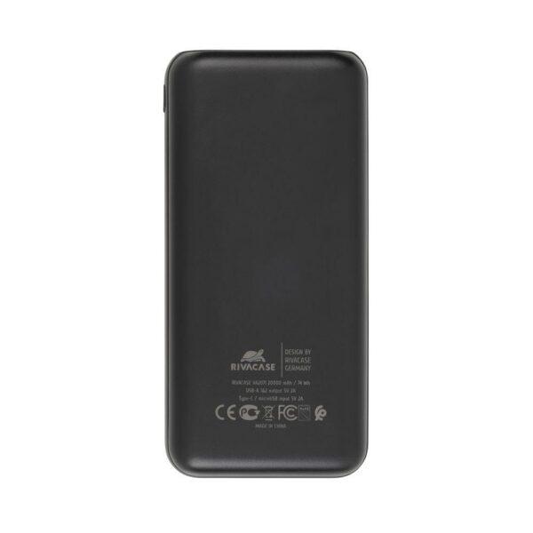 POWER BANK USB 20000MAH/VA2071 BLACK RIVACASE - Image 3