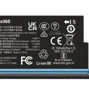 ACTION CAM ACC BATTERY X5/CINSBAHA INSTA360