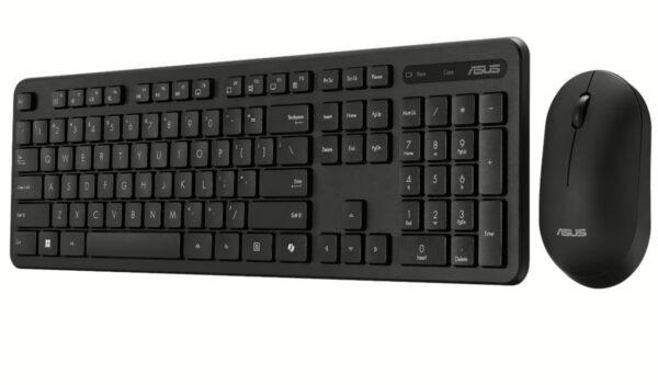 KEYBOARD +MOUSE WRL OPT. CW100/BLACK 90XB0700-BKM1F0 ASUS