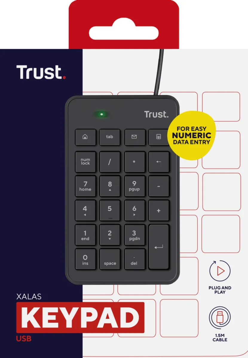 Trust Keyboard Numeric Xalas 22221