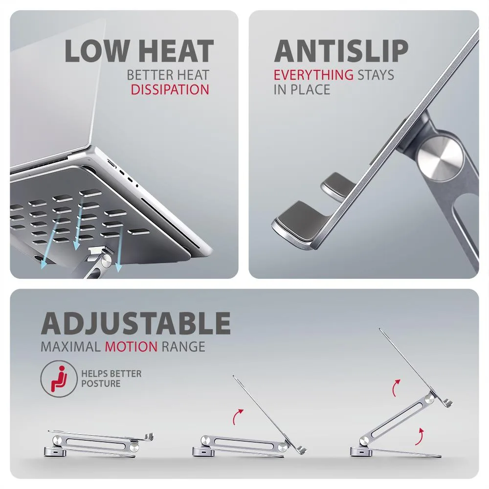 Axagon NB Acc Stand 10-16″ + I O Hub HMC-STND
