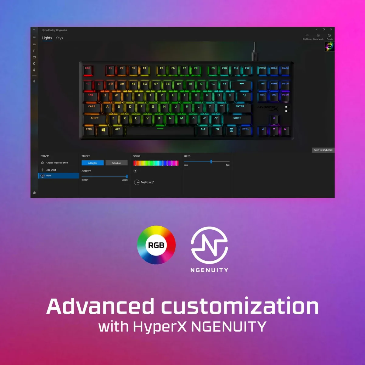 Hyperx klaviatuur 4P5P2AA#ABA - Pilt 4