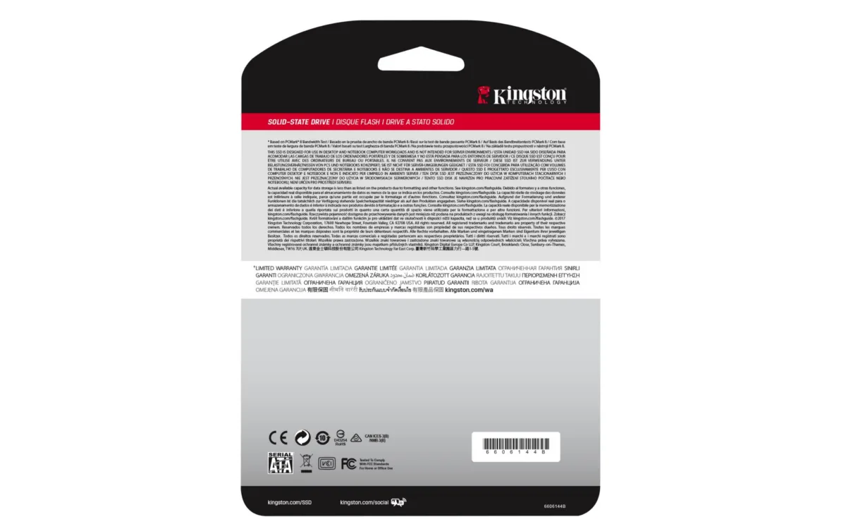 Kingston A400 960GB SATA 3.0 TLC — SSD