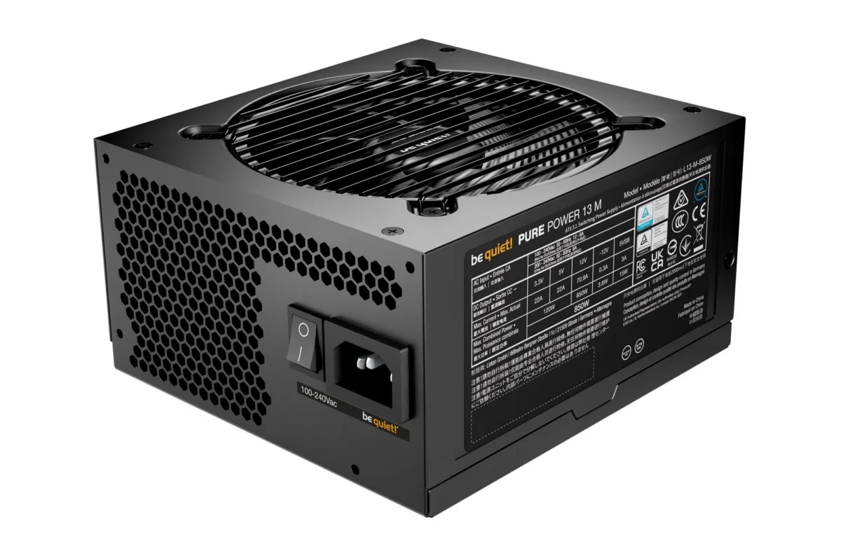 Be quiet Pure Power 13 850 Watts — toiteplokk