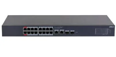 Dahua Desktop/pedestal Rack PoE ports 16