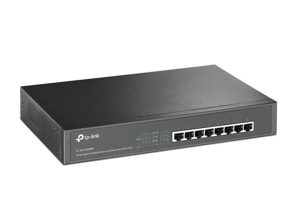 TP-Link PoE+ ports 8