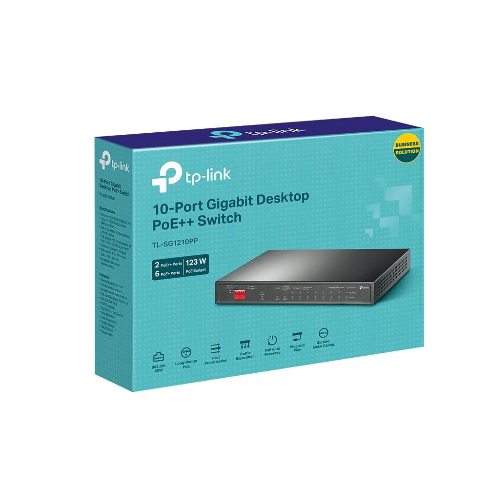 TP-Link PoE+ ports 6