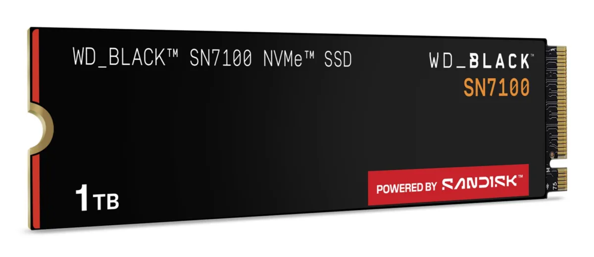 Sandisk Read speed 7250 MB/s Write speed 6900 MB/s WDS100T4X0E — SSD