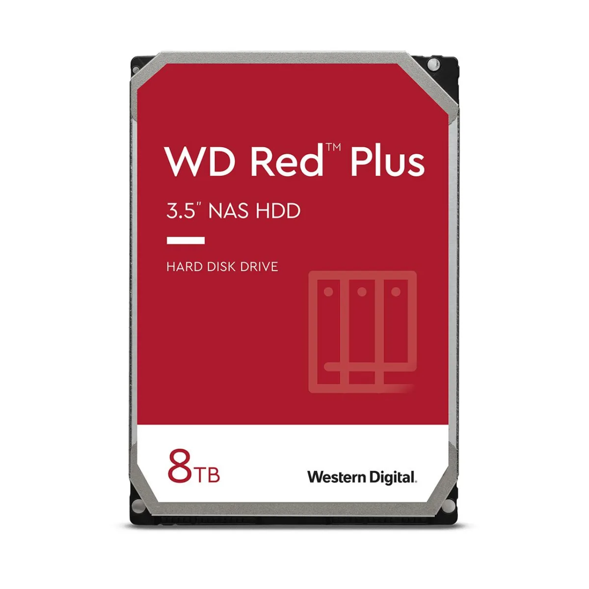 Western Digital Red Plus 8TB SATA 256 MB — kõvaketas