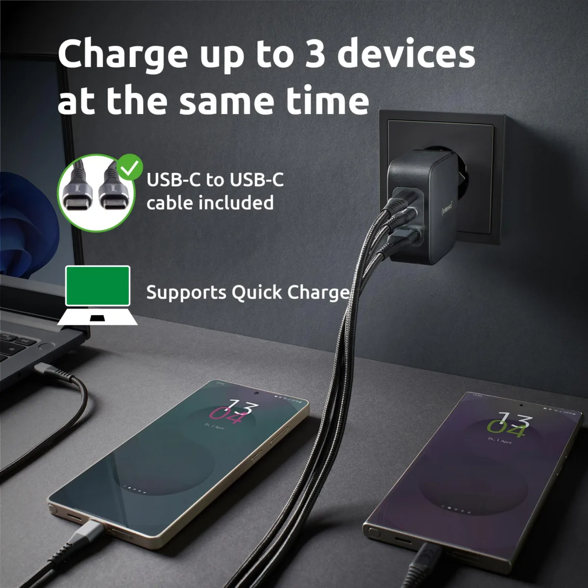 Intenso Power Adapter USB-C Gan 7810010