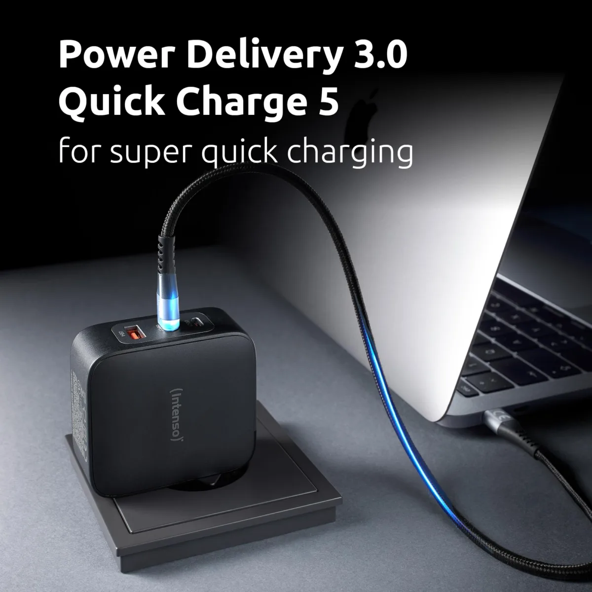 Intenso Power Adapter USB-C Gan 7810010