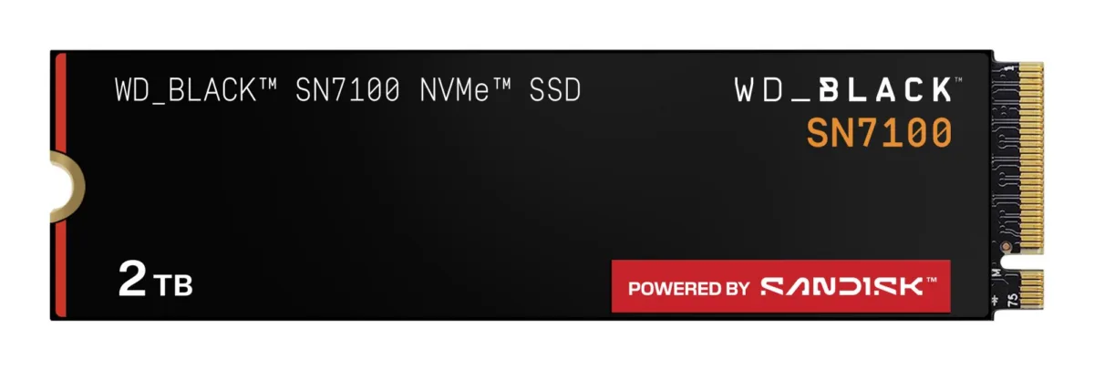 Sandisk Read speed 7250 MB/s Write speed 6900 MB/s — SSD
