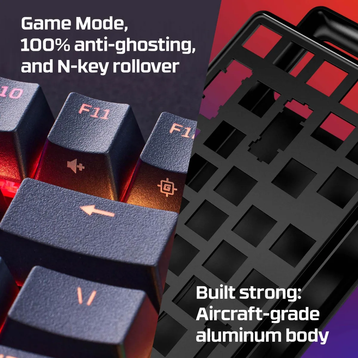 Hyperx klaviatuur 4P5P2AA#ABA - Pilt 5
