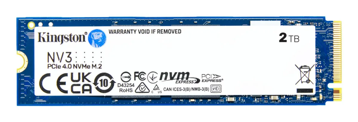 Kingston NV3 2TB M.2 PCIE — SSD