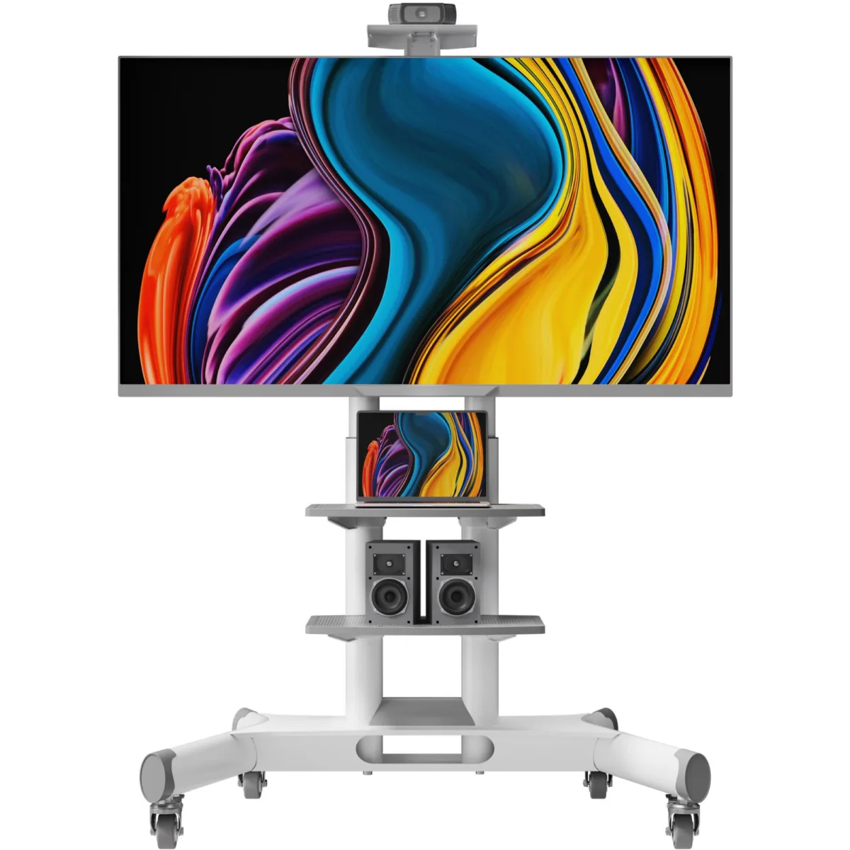 Onkron TV komplekt Acc Mobile Stand 40-70″ White TS1552