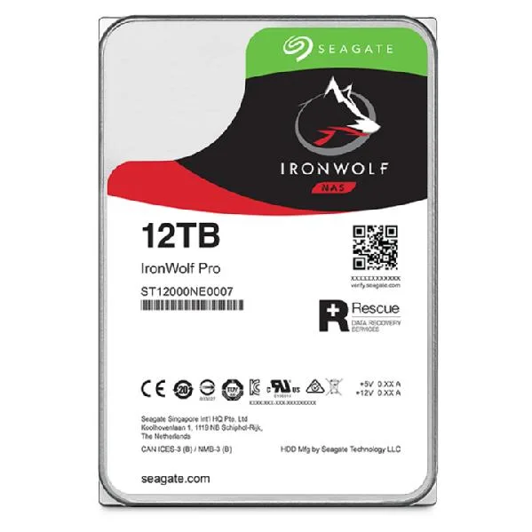 Seagate IronWolf Pro 12TB SATA 256 MB — kõvaketas - Pilt 4