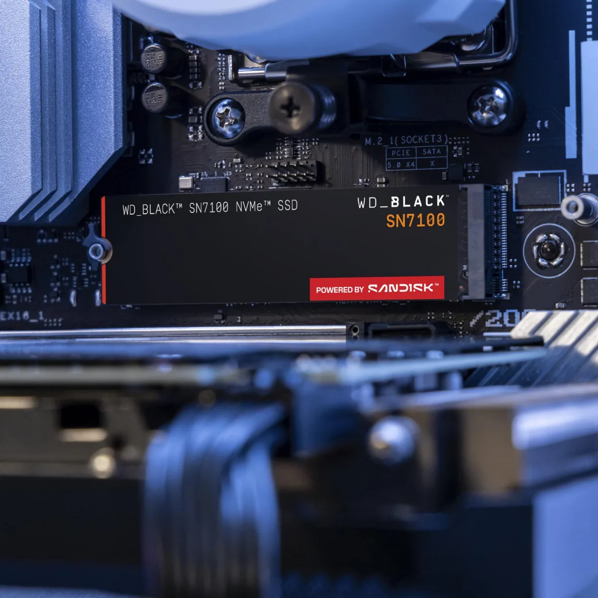 Sandisk Read speed 7250 MB/s Write speed 6900 MB/s — SSD