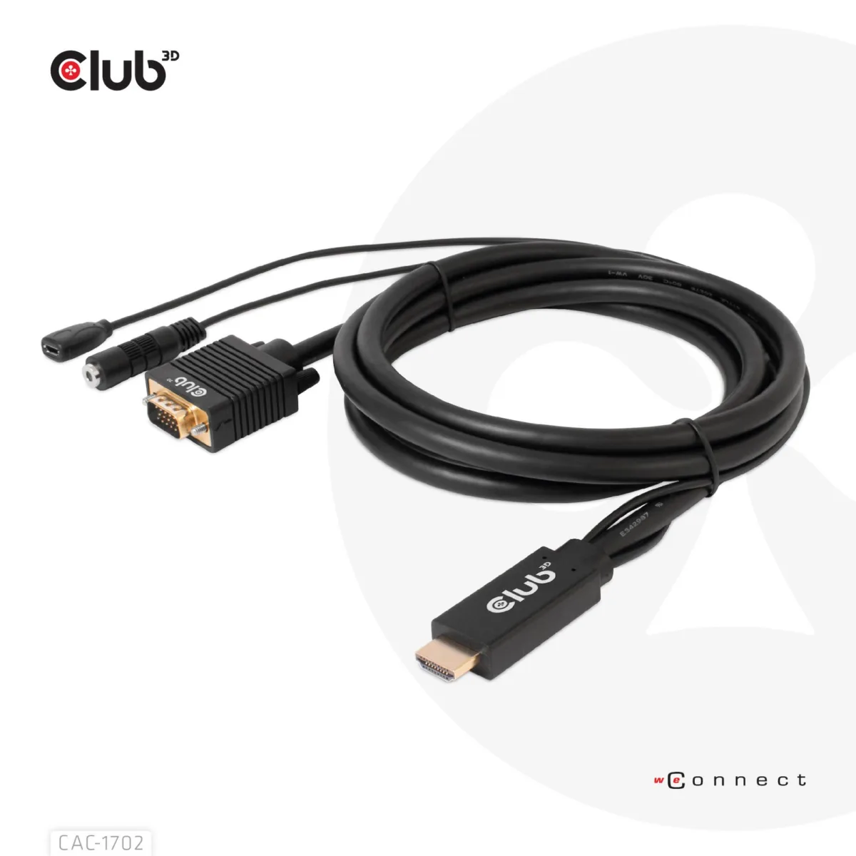 Club3d kaabel HDMI to Vga M CAC-1712