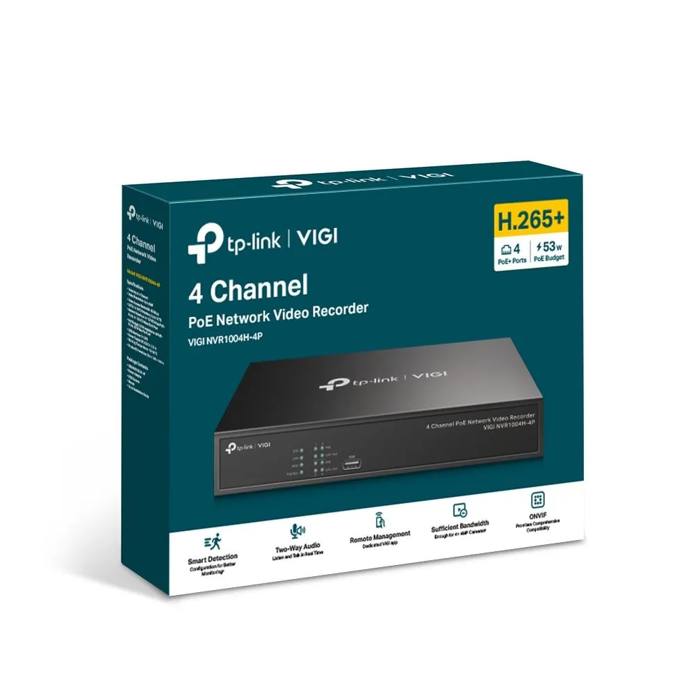 TP-Link võrgusalvesti VIGINVR1004H VIGINVR1004H-4P