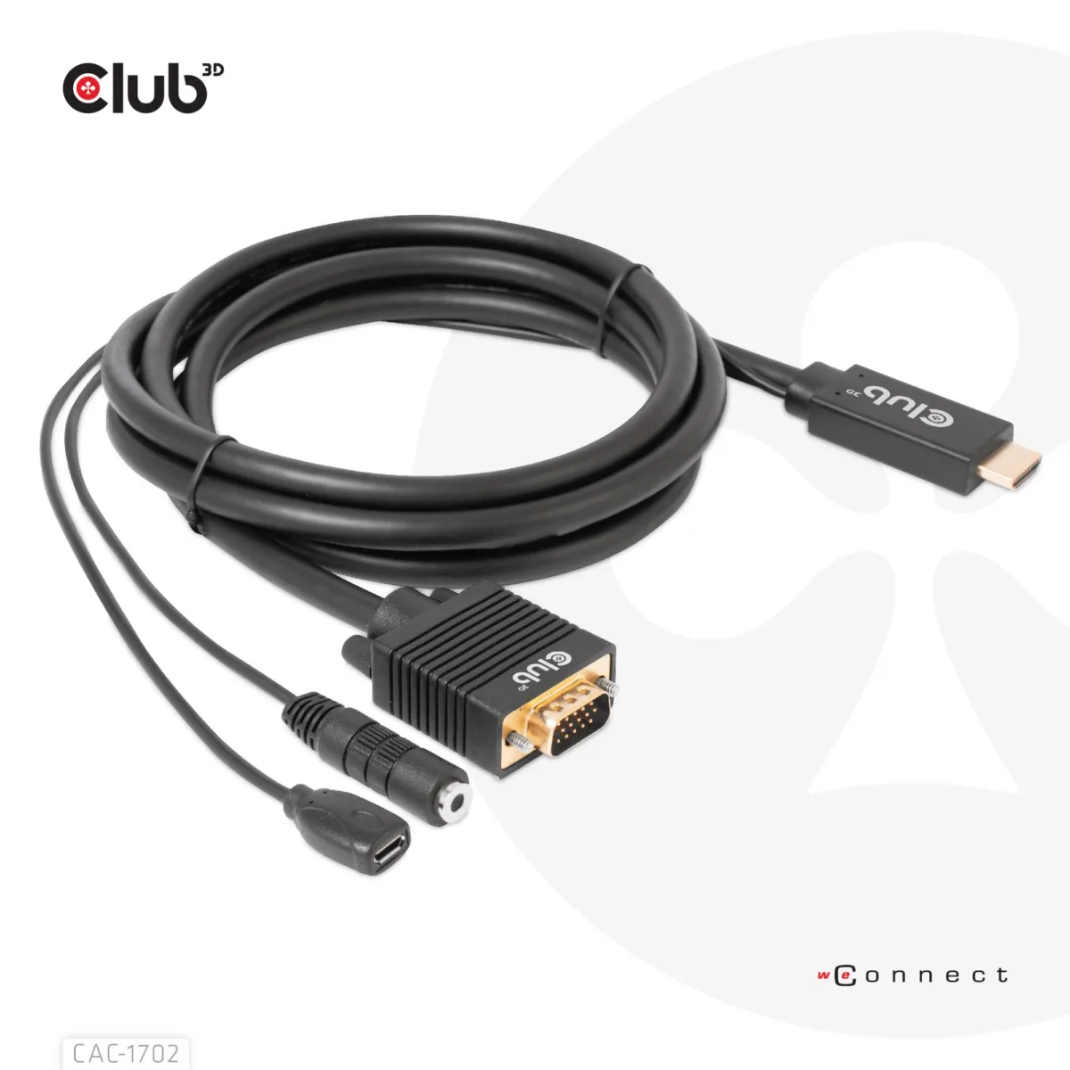 Club3d kaabel HDMI to Vga M CAC-1712