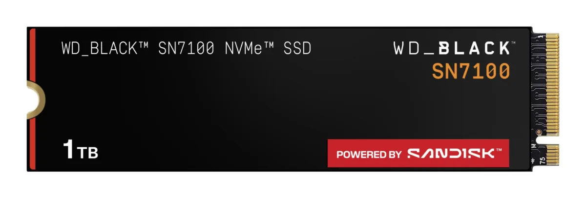 Sandisk Read speed 7250 MB/s Write speed 6900 MB/s WDS100T4X0E — SSD