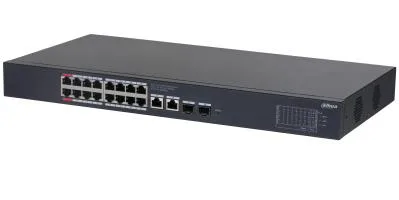Dahua Desktop/pedestal Rack PoE ports 16
