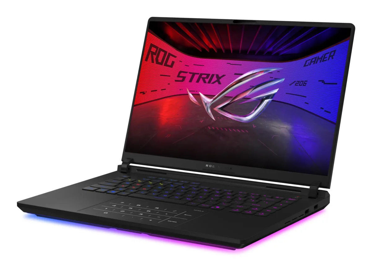 ASUS ROG Strix SCAR 16 (2025) CPU Core Ultra — sülearvuti
