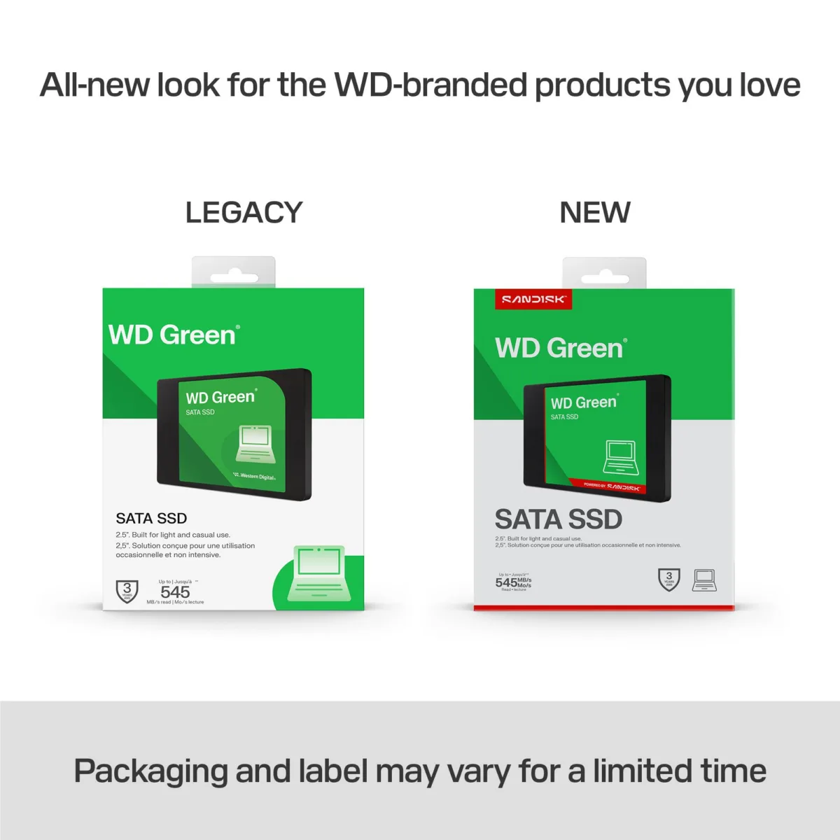 Sandisk Green POWERED BY SANDISK 1000 GB — SSD