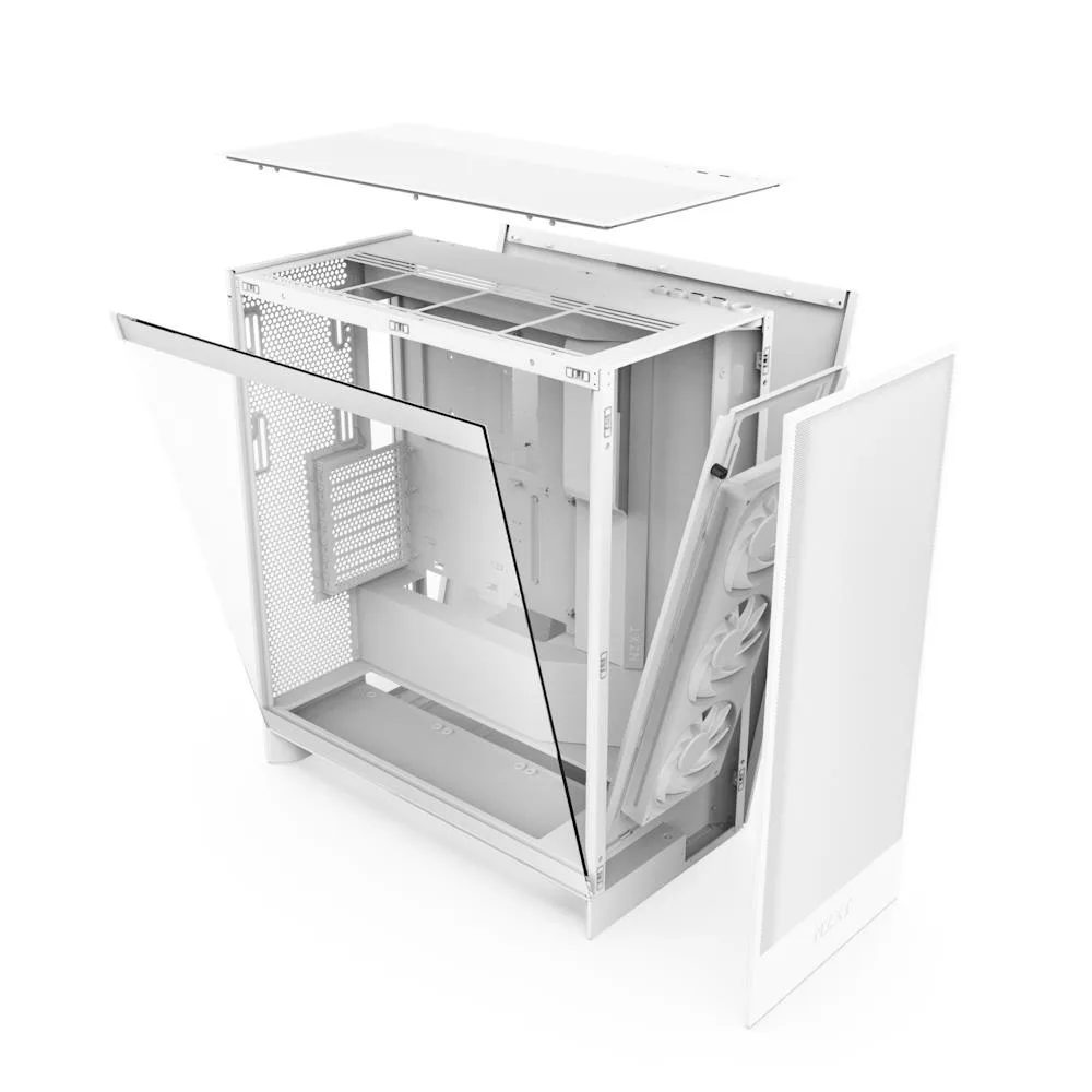 NZXT H7 Flow RGB MidiTower ATX EATX — korpus - Pilt 5