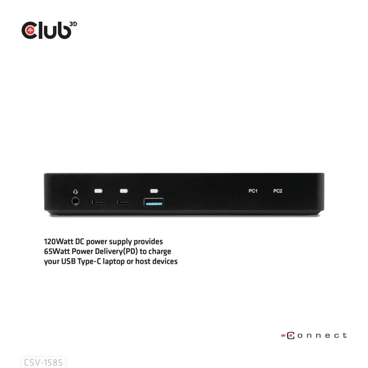 Club3d KVM-lüliti CSV-1585 - Pilt 5