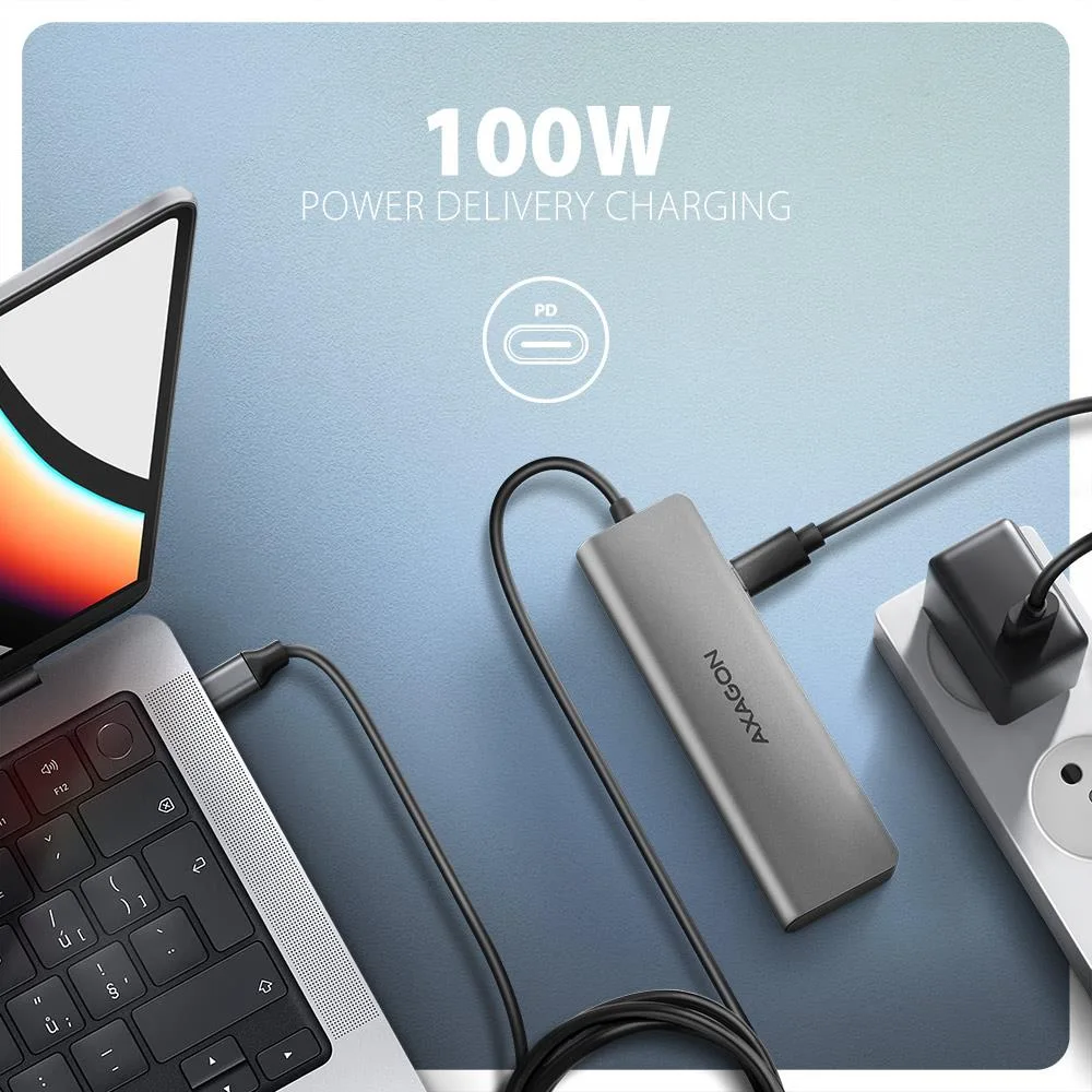 Axagon I O Hub USB-C HMC-5H