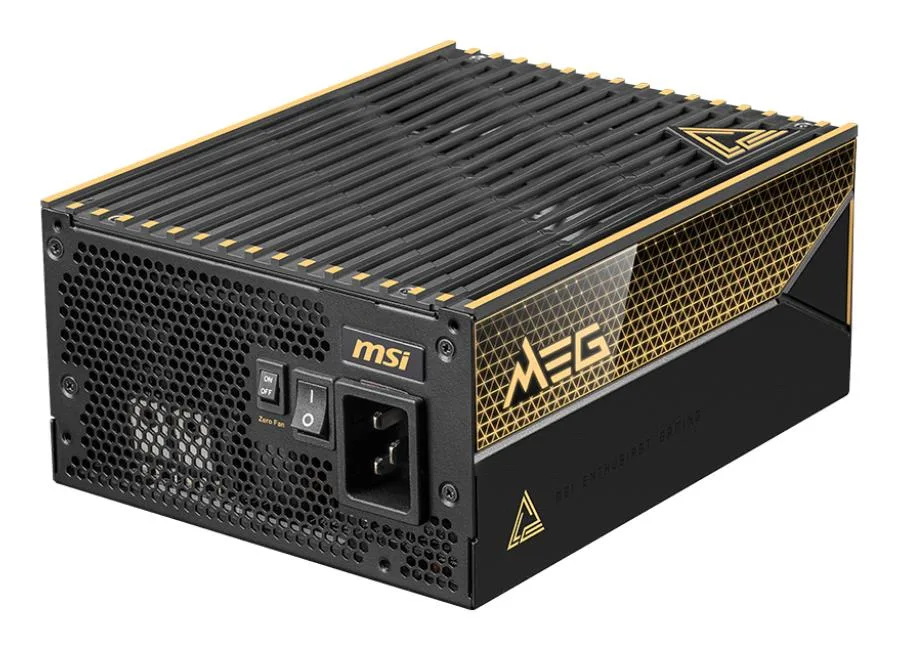 MSI MEG AI1600T PCIE5 ATX 3.1 1600 Watts — toiteplokk