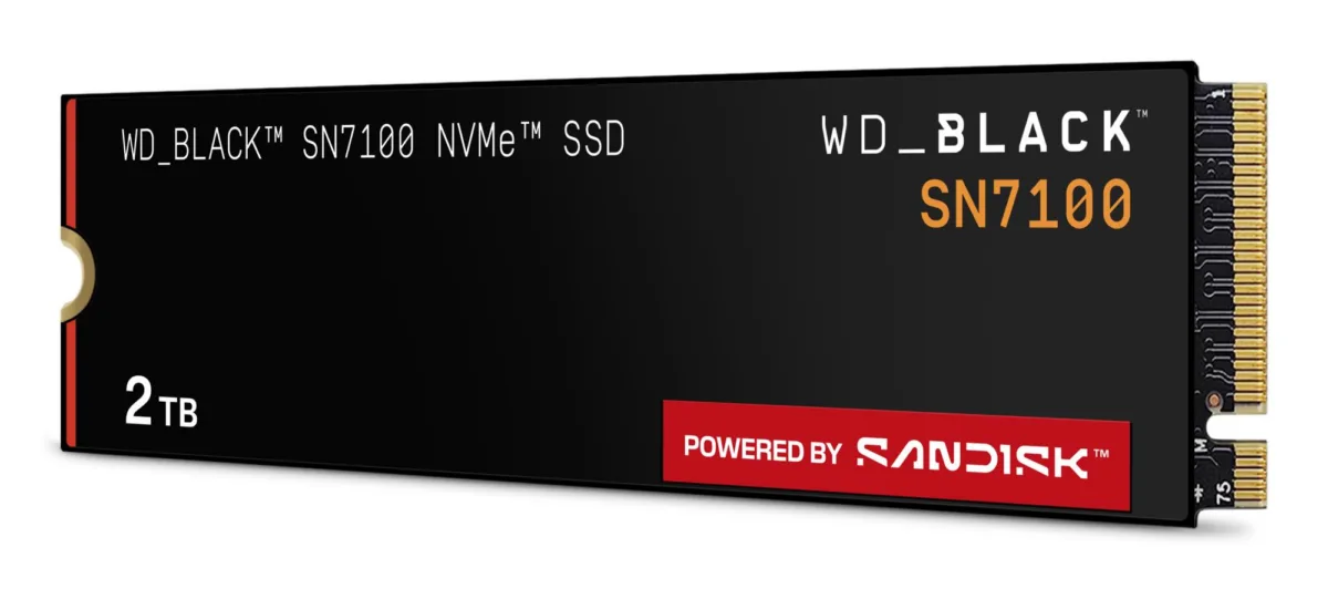 Sandisk Read speed 7250 MB/s Write speed 6900 MB/s — SSD